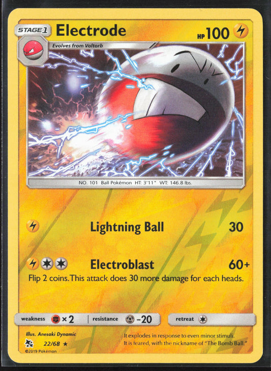 Hidden Fates #22/68 Electrode Reverse Holo 22577