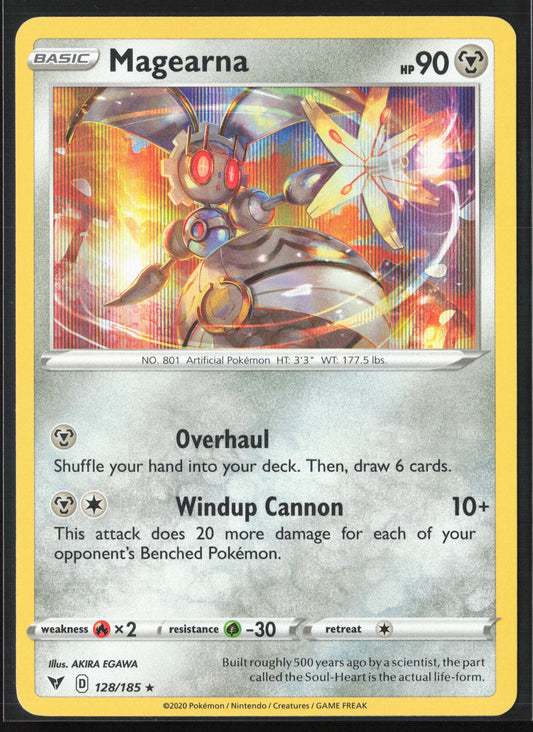 SWSH04: Vivid Voltage #128/185 Magearna Holo 22582