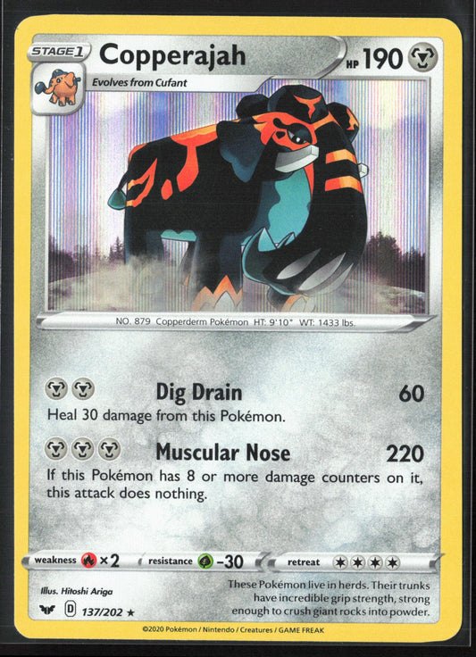 Blister Exclusives #137/202 Copperajah Holo 22585