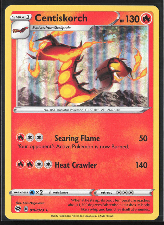 Champion's Path #10/73 Centiskorch Holo 22589