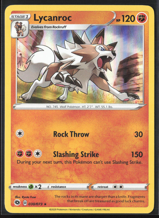 Champion's Path #30/73 Lycanroc Holo 22591