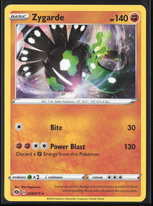 Champion's Path #28/73 Zygarde Holo 22598