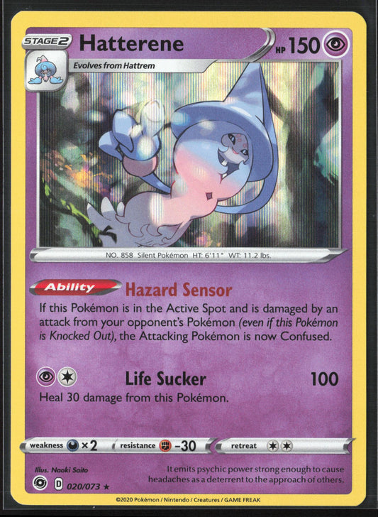 Champion's Path #20/73 Hatterene Holo 22599