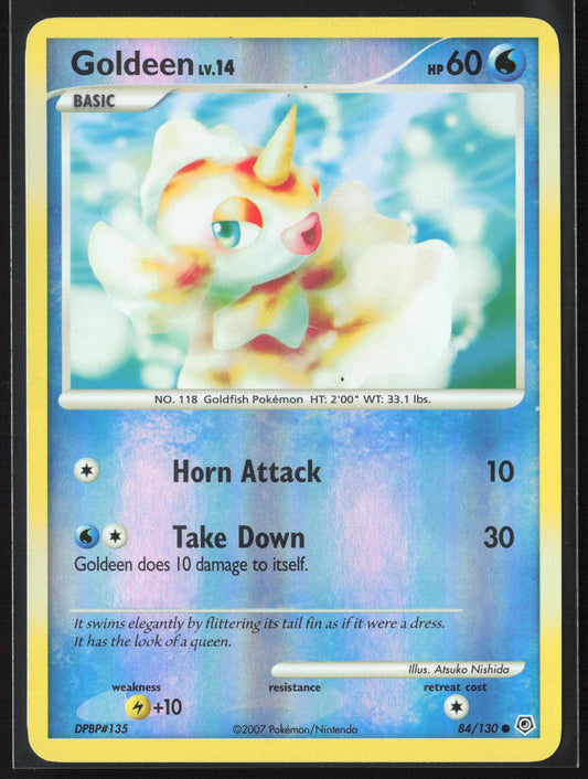 Diamond and Pearl #84/130 Goldeen Reverse Holo 22617