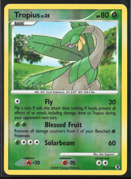 Rising Rivals #52/111 Tropius Reverse Holo