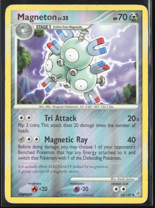 Diamond and Pearl #54/130 Magneton Reverse Holo 22620
