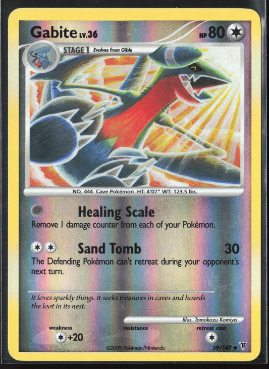 Supreme Victors #59 Gabite Reverse Holo 22621