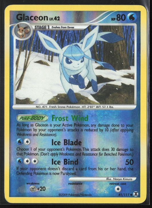 Rising Rivals #41/111 Glaceon Reverse Holo 22622