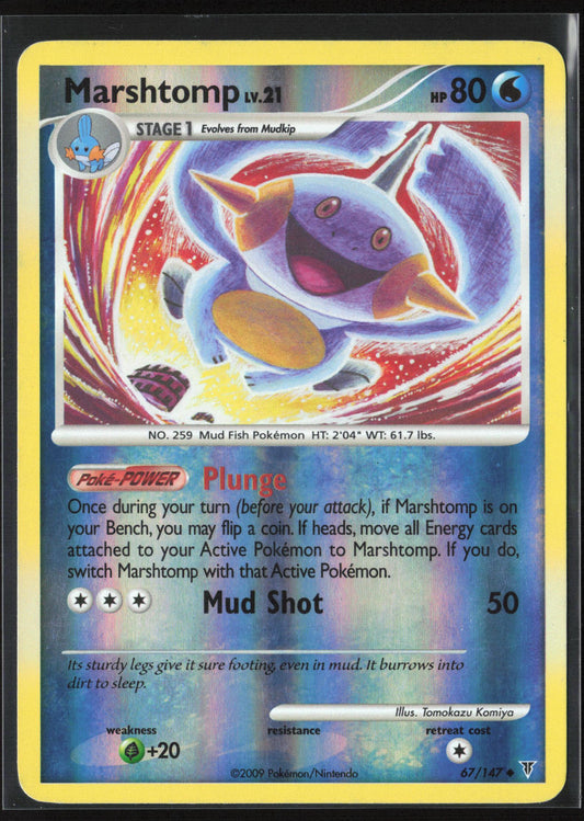 Supreme Victors #67 Marshtomp Reverse Holo 22624
