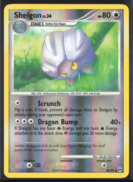 Arceus #48/99 Shelgon Reverse Holo 22625