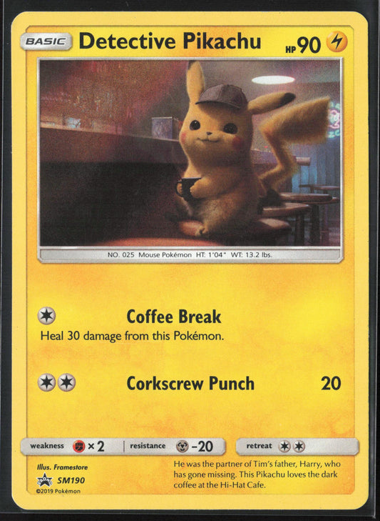 SM Promos #SM190 Detective Pikachu Holo 22630