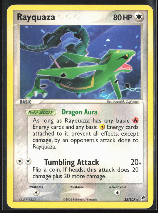 Deoxys #22/107 Rayquaza Non-Holo 22634