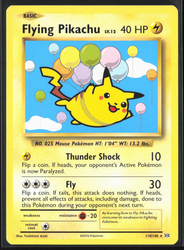 
XY - Evolutions #110/108 Flying Pikachu Non-Holo 22635