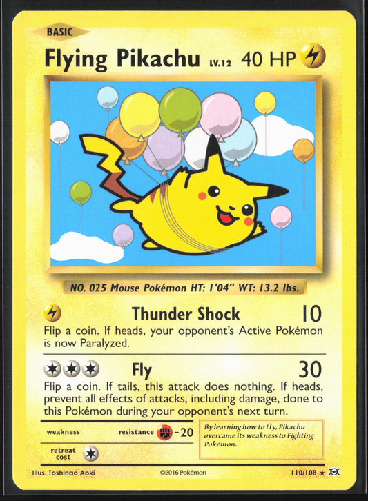 XY - Evolutions #110/108 Flying Pikachu Non-Holo 22635