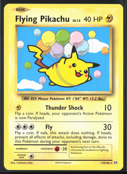 XY - Evolutions #110/108 Flying Pikachu Non-Holo 22636