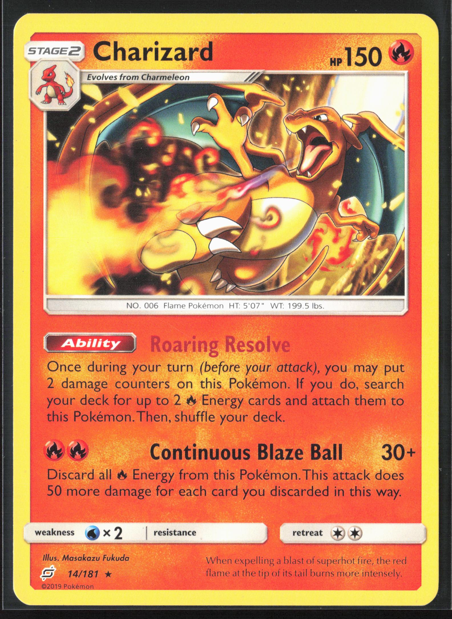 SM - Team Up #14/181 Charizard Non-Holo 22637