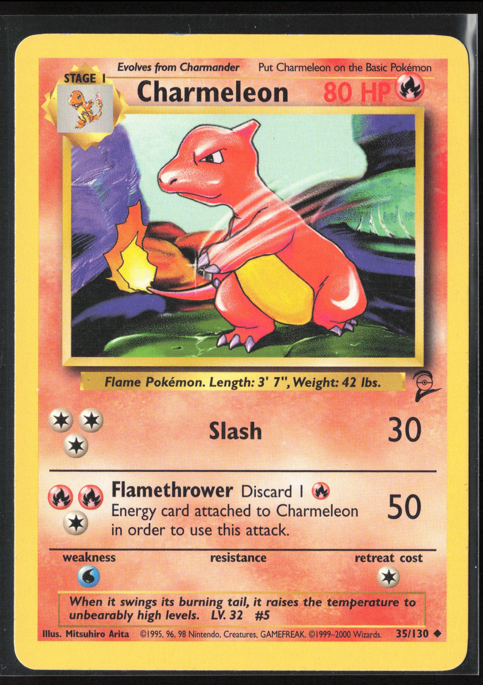Base Set 2 #035/130 Charmeleon Non-Holo 22649