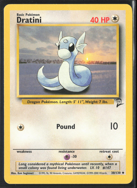 Base Set 2 #038/130 Dratini 22650 Non-Holo