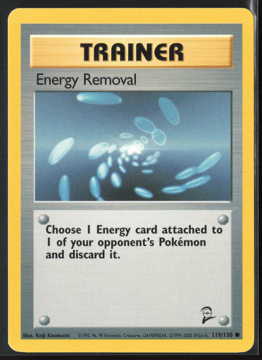 Base Set 2 #119/130 Energy Removal Non-Holo 22655