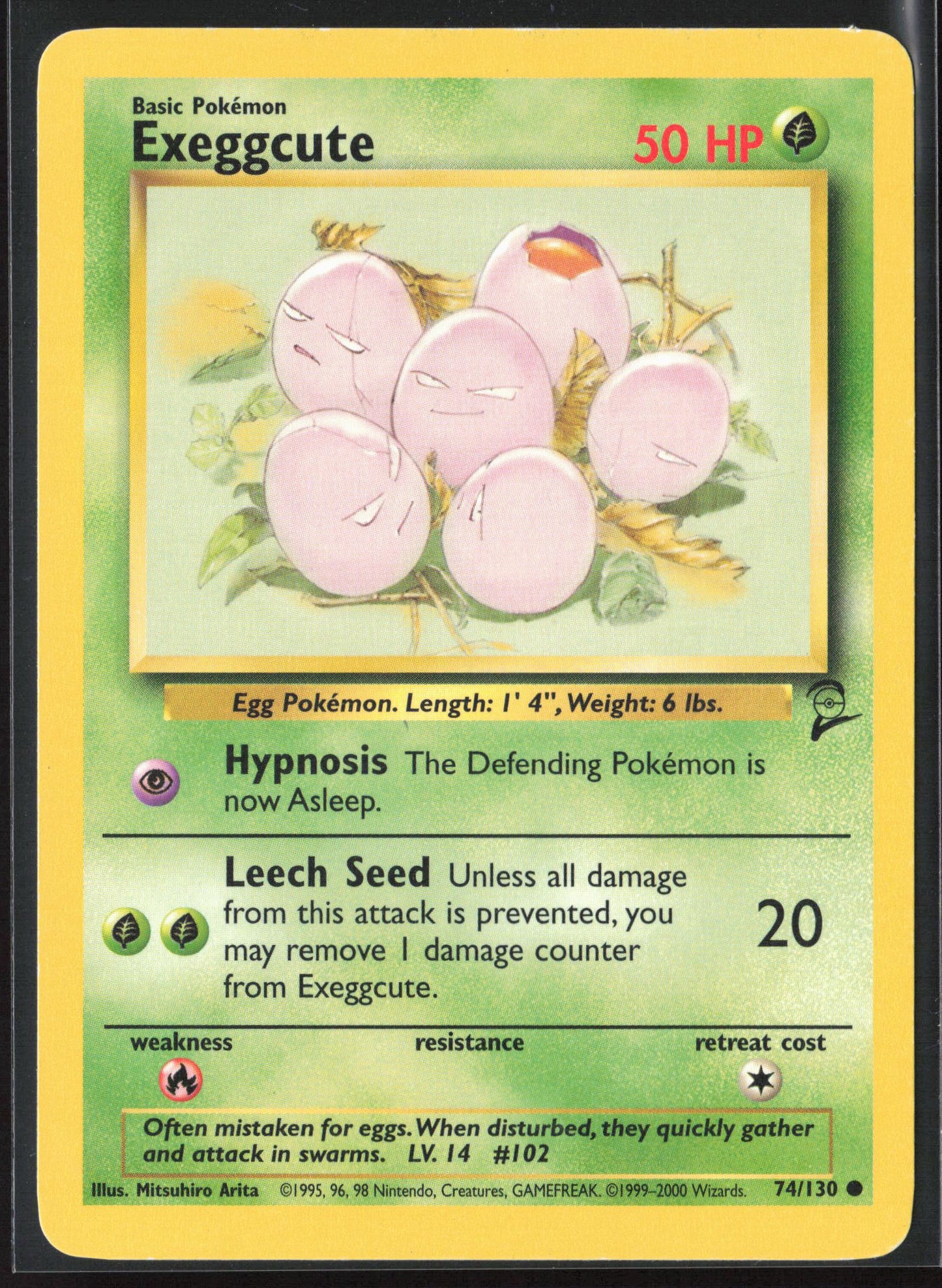 Base Set 2 #074/130 Exeggcute Non-Holo 22656