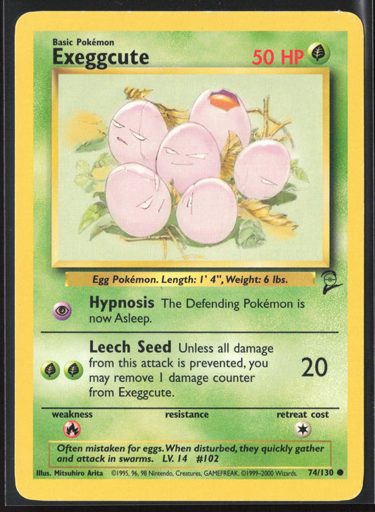 Base Set 2 #074/130 Exeggcute Non-Holo 22656
