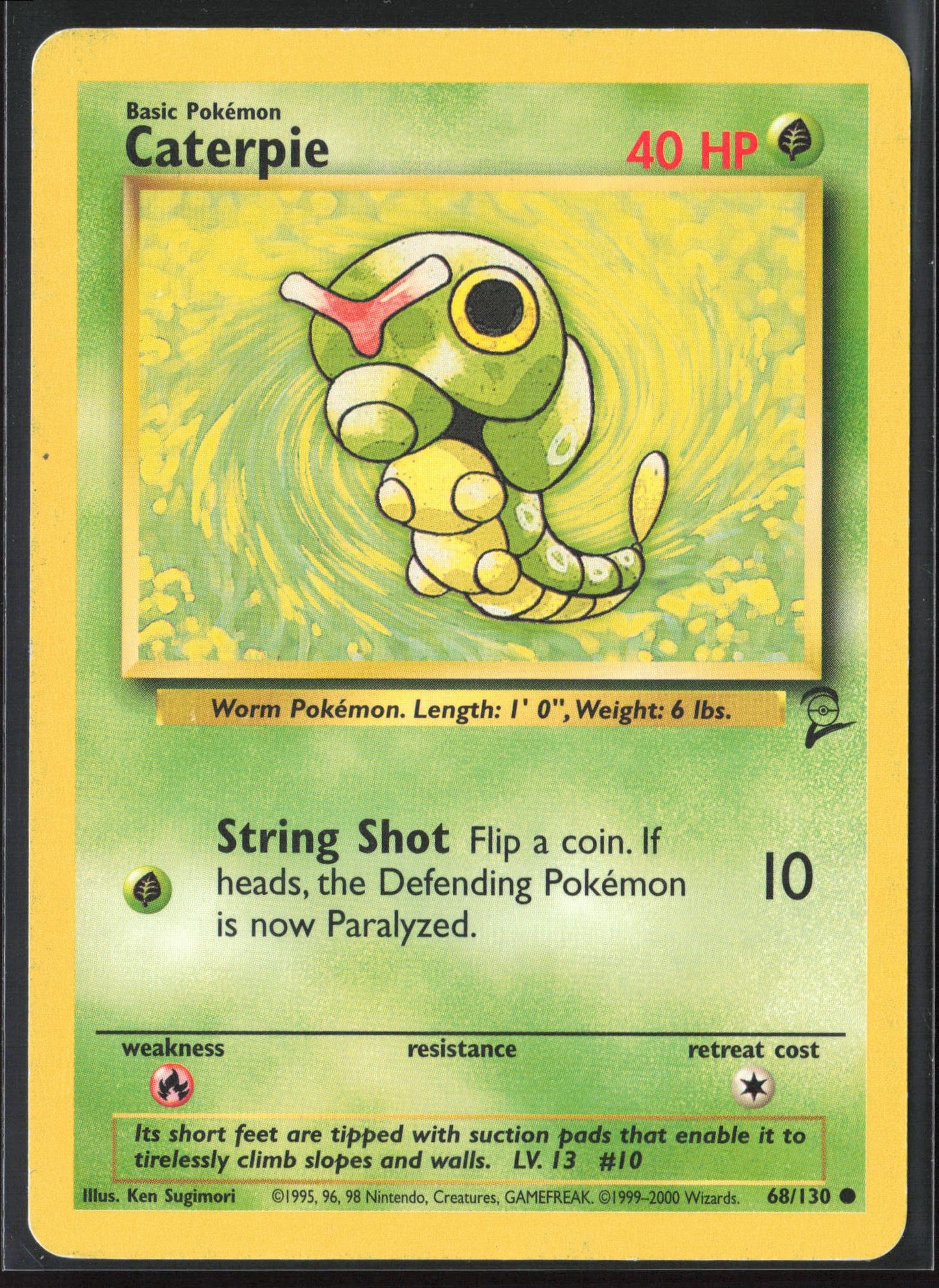 Base Set 2 #068/130 Caterpie Non-Holo 22660
