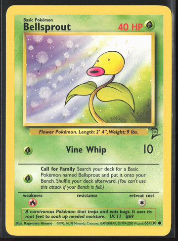 
Base Set 2 #066/130 Bellsprout Non-Holo 22661
