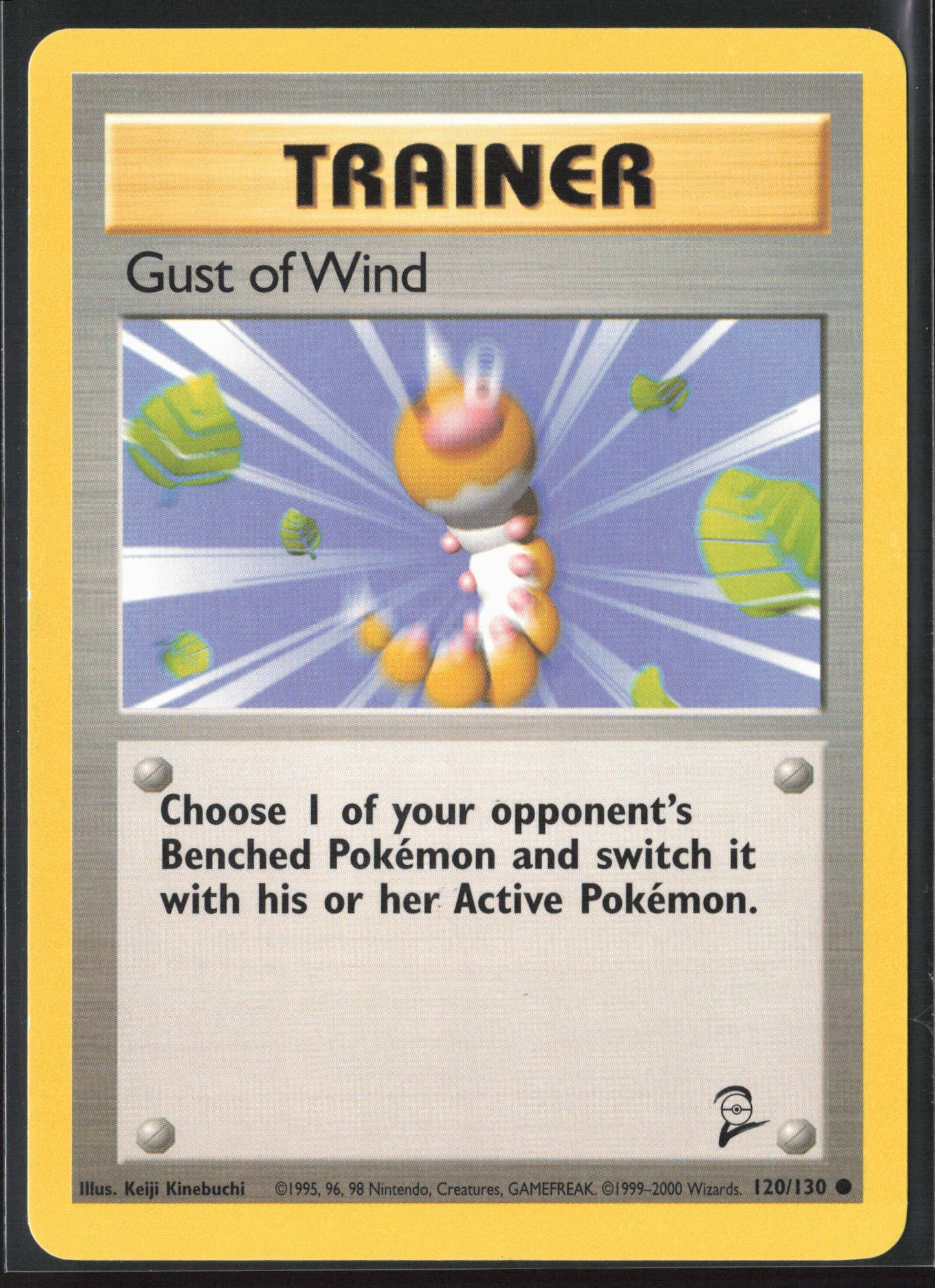 Base Set 2 #120/130 Gust of Wind Non-Holo 22672