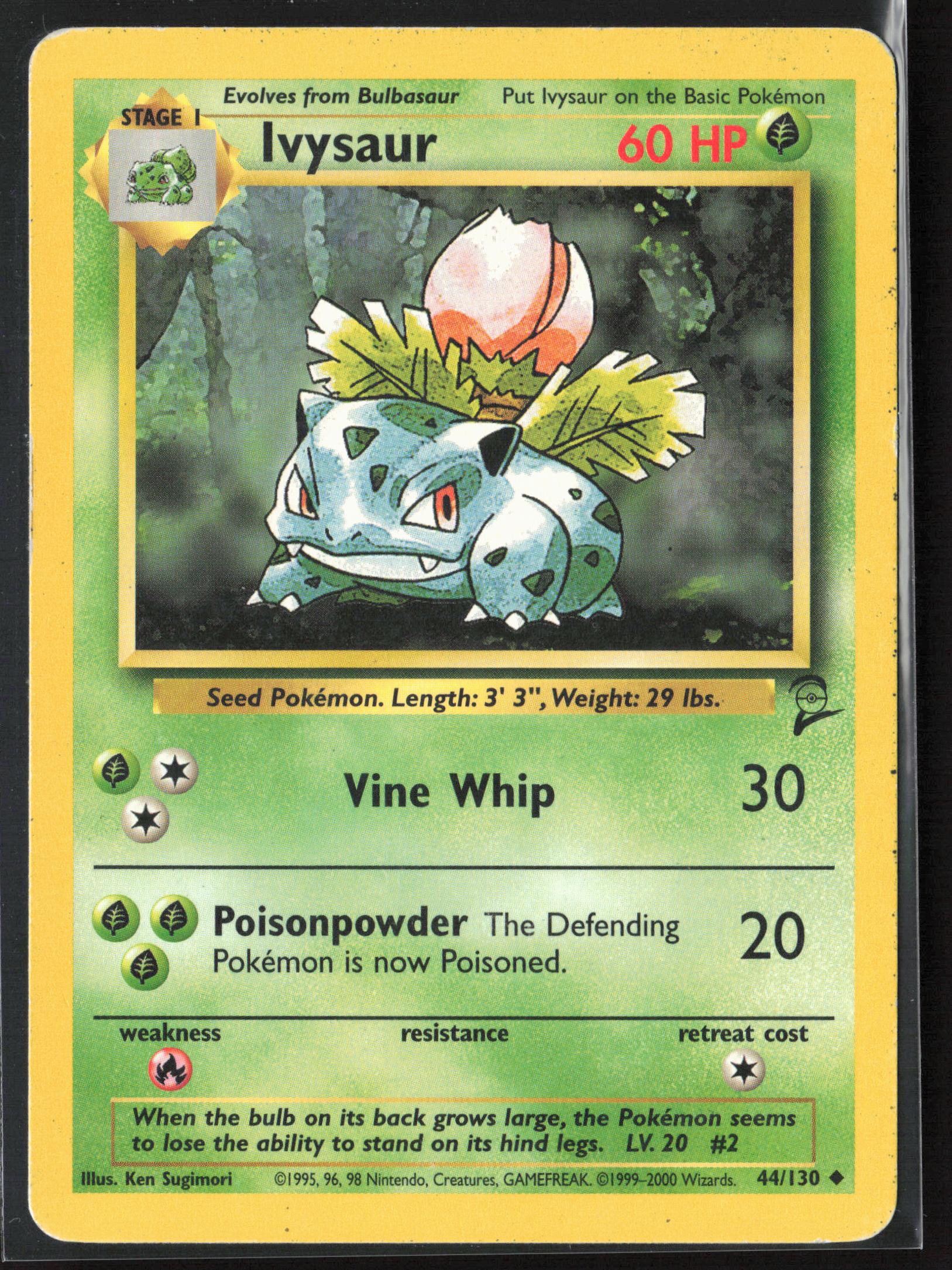 Base Set 2 #044/130 Ivysaur Non-Holo 22678