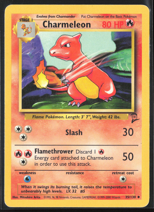 Base Set 2 #035/130 Charmeleon Non-Holo 22709