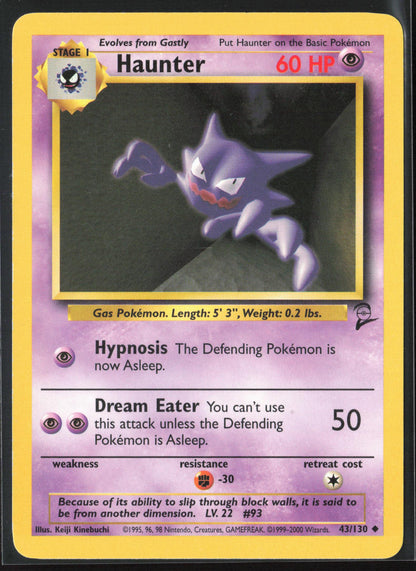 Base Set 2 #043/130 Haunter Non-Holo 22720