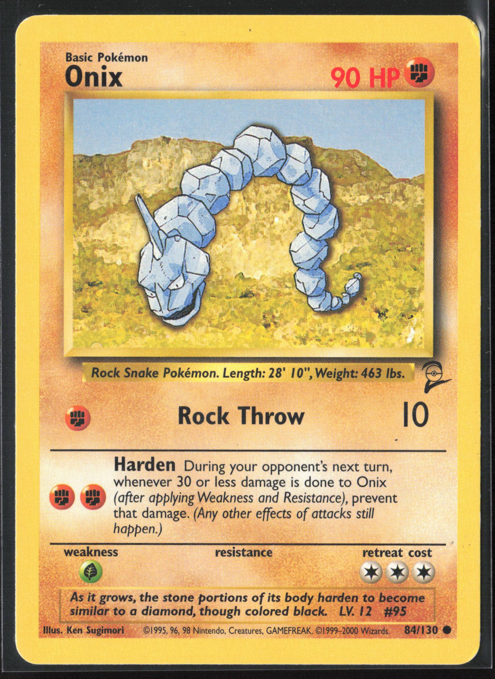 Base Set 2 #084/130 Onix Non-Holo 22723
