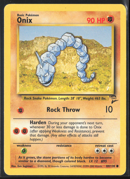 Base Set 2 #084/130 Onix Non-Holo 22723