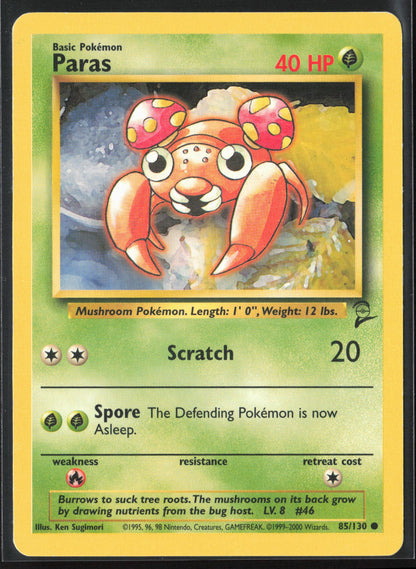 Base Set 2 #085/130 Paras Non-Holo 22724