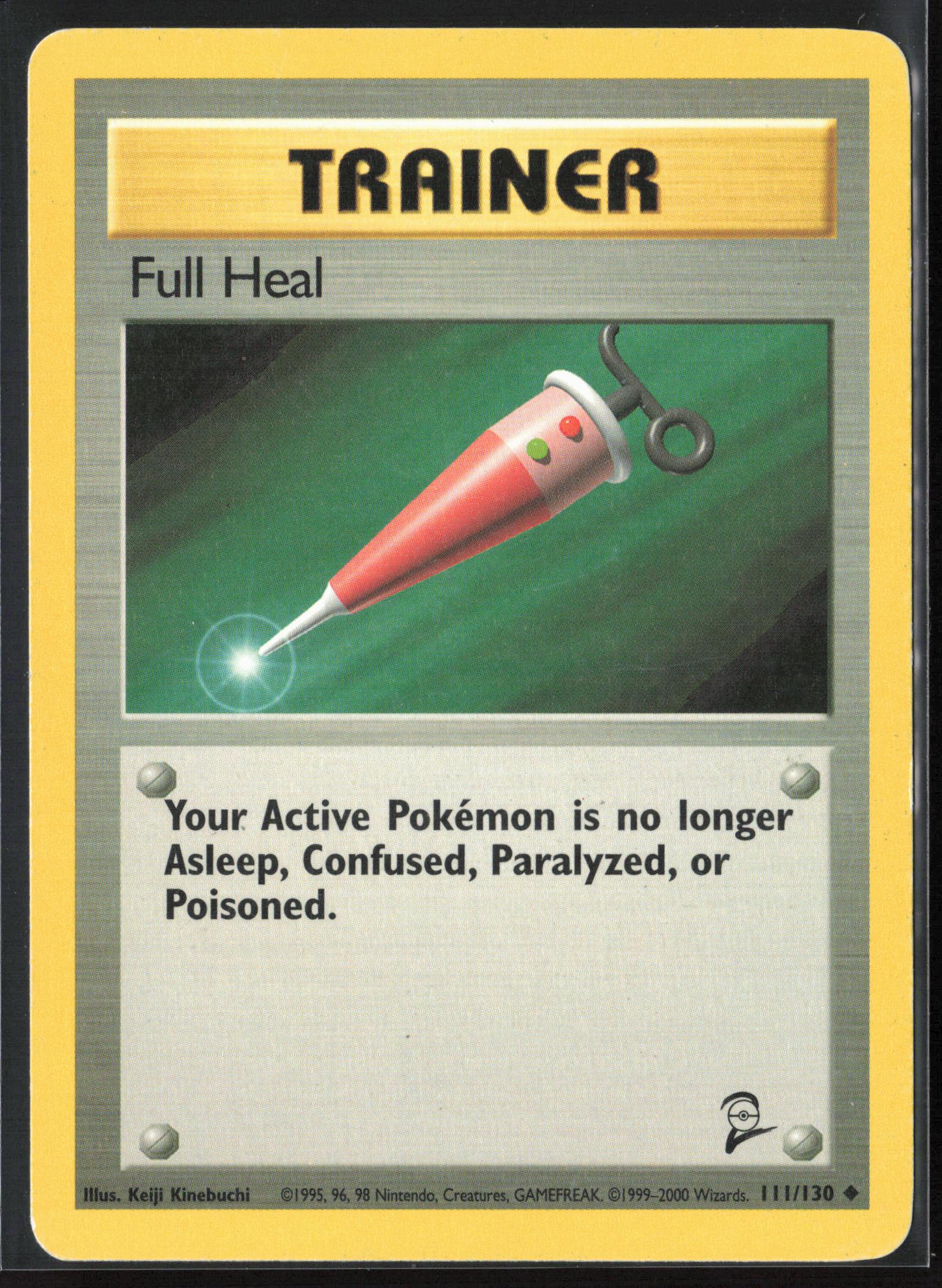 Base Set 2 #111/130 Full Heal Non-Holo 22734