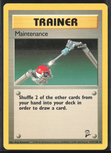 
Base Set 2 #112/130 Maintenance Non-Holo 22736