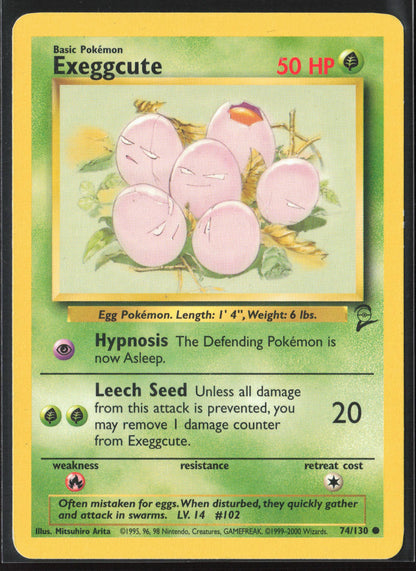 Base Set 2 #074/130 Exeggcute Non-Holo 22738