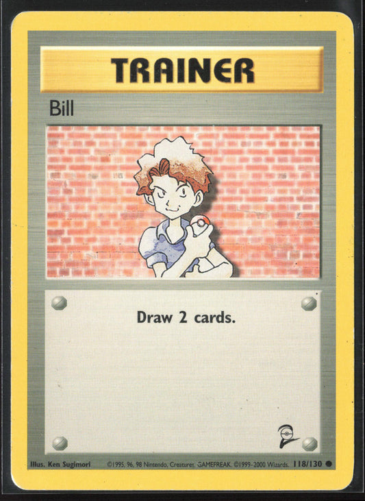 Base Set 2 #118/130 Bill Non-Holo 22743