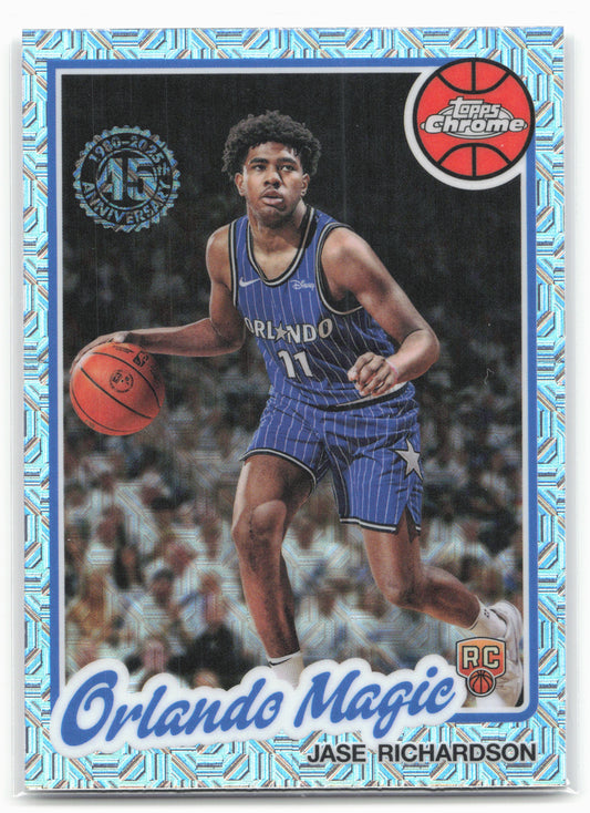 2025-26 Topps #TC-JR Jase Richardson 1980-81 Topps Chrome Basketball