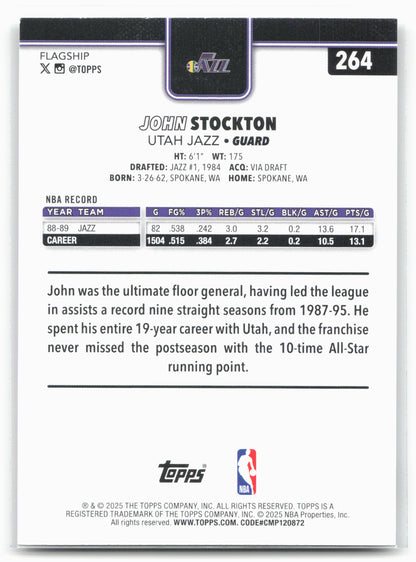 2025-26 Topps #264 John Stockton