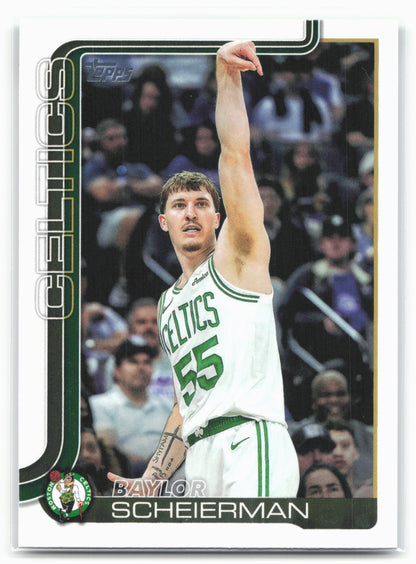 2025-26 Topps #5 Baylor Scheierman