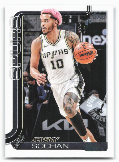 2025-26 Topps #199 Jeremy Sochan