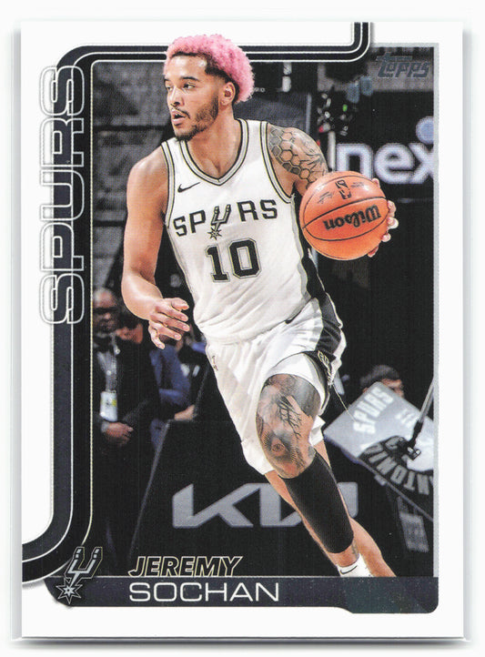 2025-26 Topps #199 Jeremy Sochan