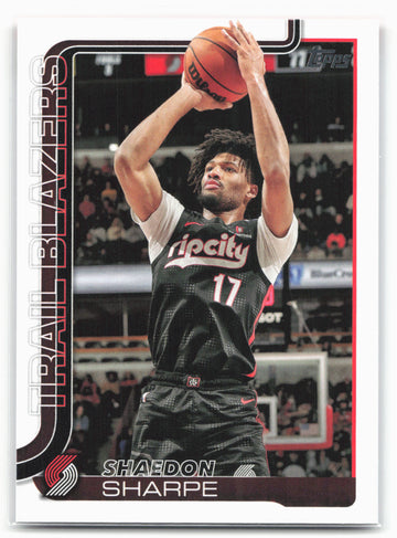 
2025-26 Topps #127 Shaedon Sharpe