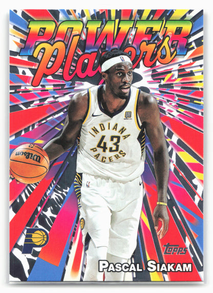 2025-26 Topps #PP-3 Pascal Siakam Power Players