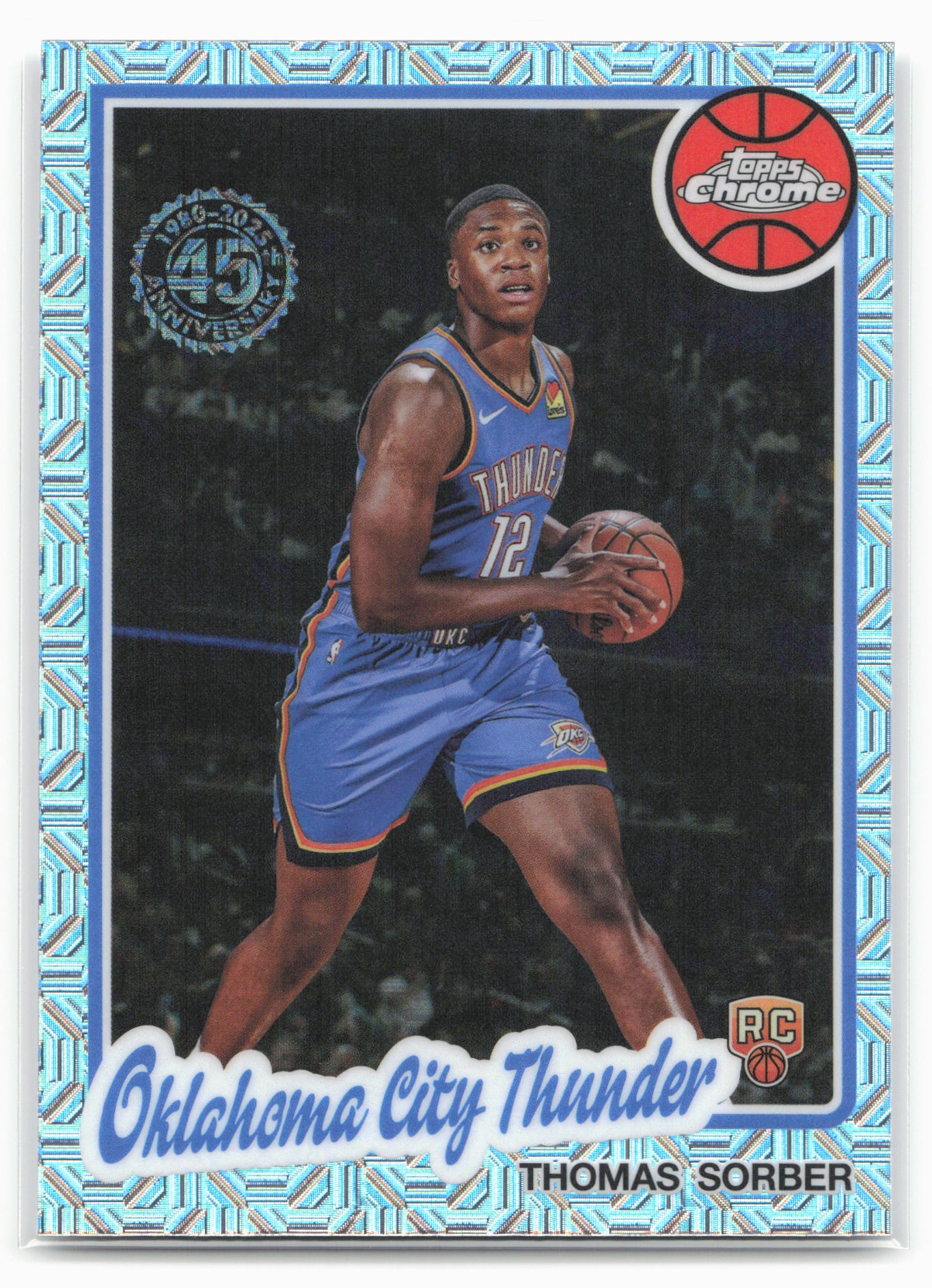 2025-26 Topps #TC-TS Thomas Sorber 1980-81 Topps Chrome Basketball