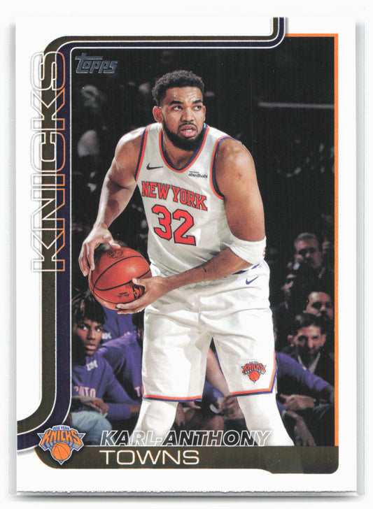 2025-26 Topps #19 Karl-Anthony Towns