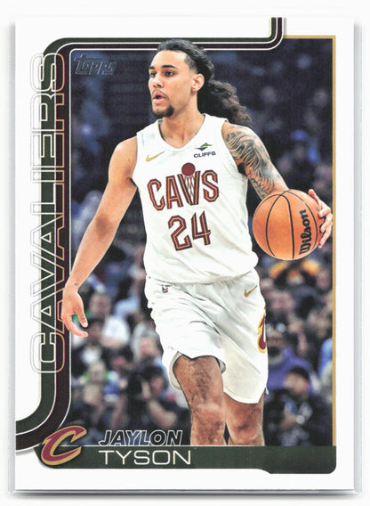 2025-26 Topps #86 Jaylon Tyson