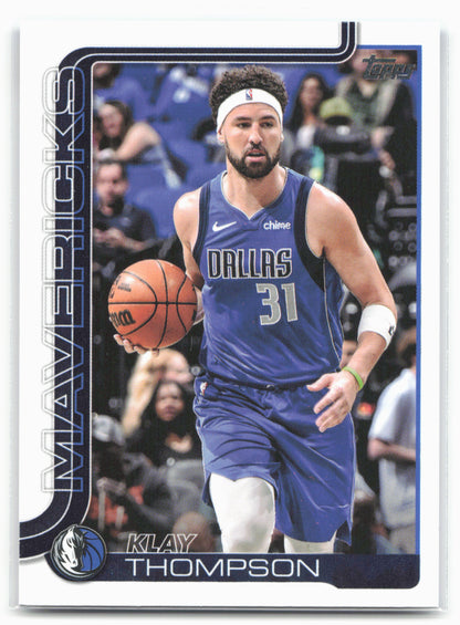 2025-26 Topps #170 Klay Thompson