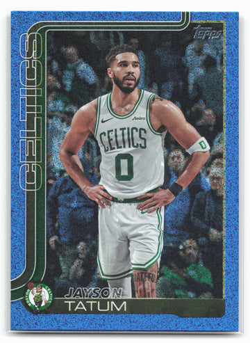 
2025-26 Topps #1 Jayson Tatum Sandglitter Blue SSP